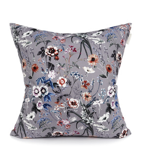 포푸리 린넨쿠션 마브퍼플 (커버만)-북유럽 거실 쇼파 인테리어 방석 40 50 패브릭 꽃무늬